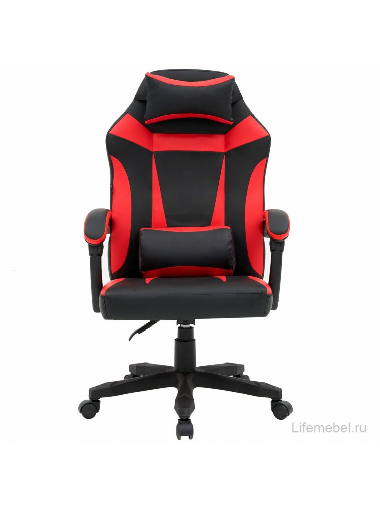 Компьютерное кресло Start GM-105 экокожа черный / красный