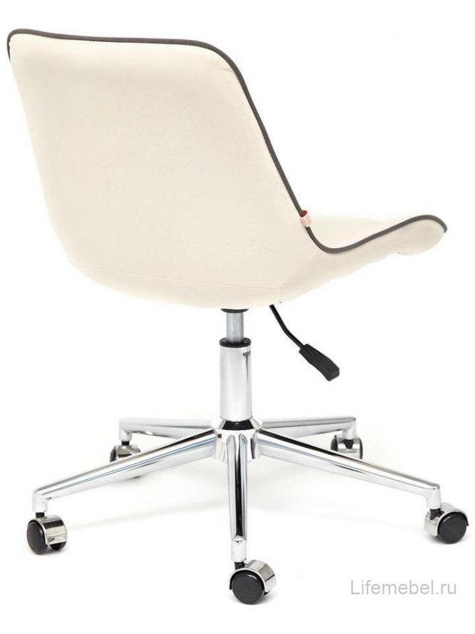 Компьютерное кресло Style молочный 4