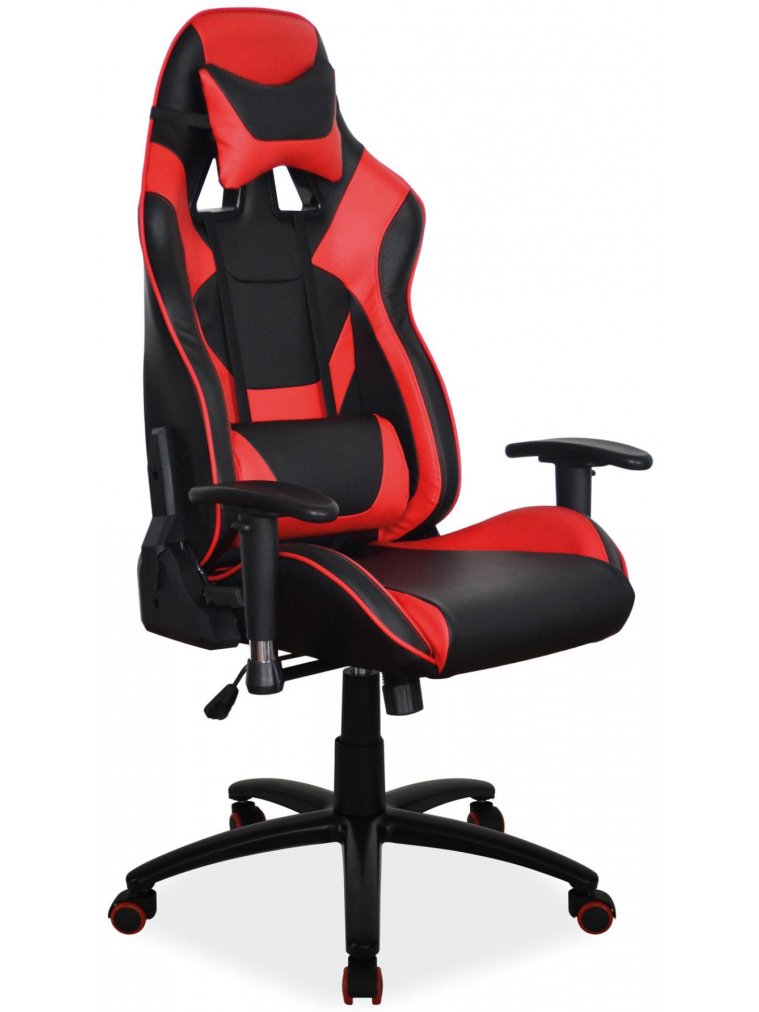 Компьютерное кресло Supra черное / красное