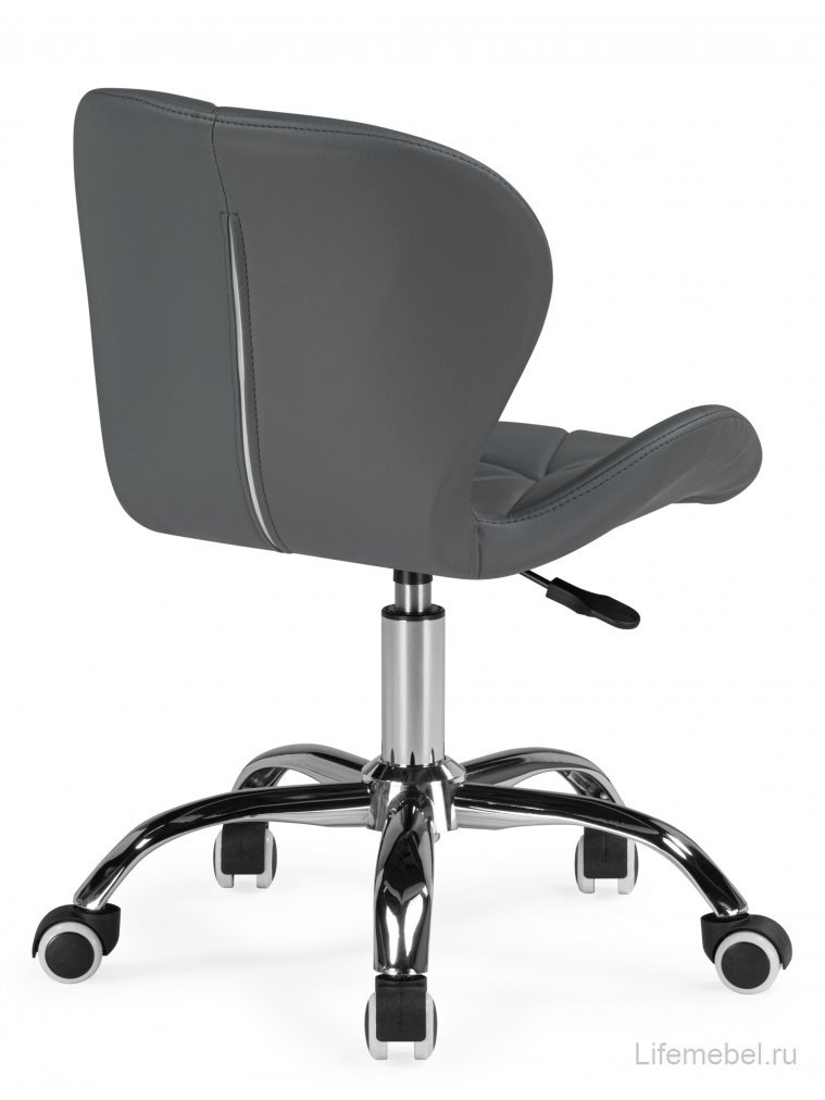 Компьютерное кресло Свит темно-серый / хром