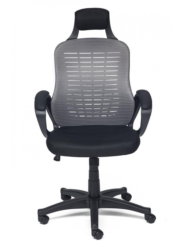 Компьютерное кресло Tasky черное / серое ткань
