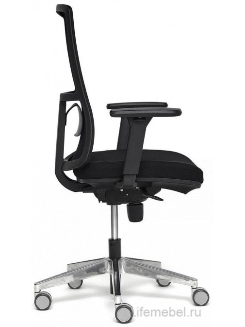 Компьютерное кресло Tela alu ткань черная