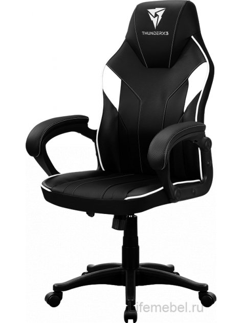 Компьютерное кресло ThunderX3 EC1 black-white air