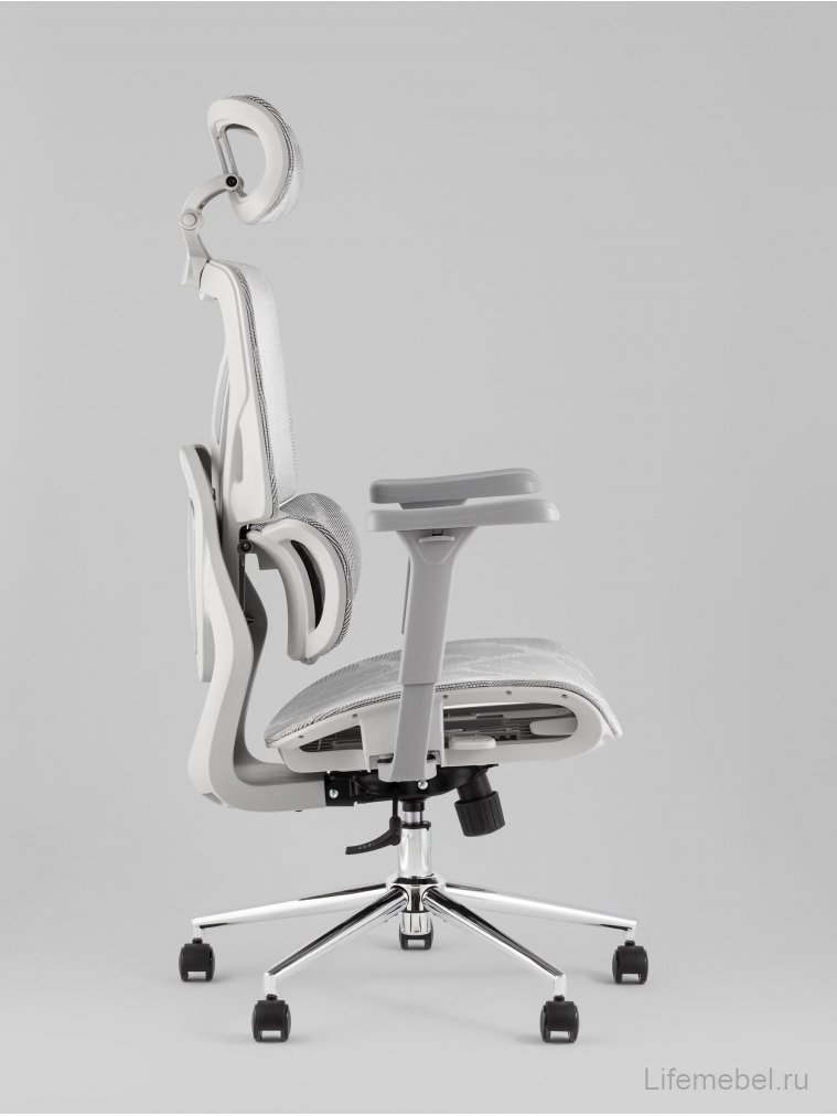 Компьютерное кресло TopChairs Structo серое
