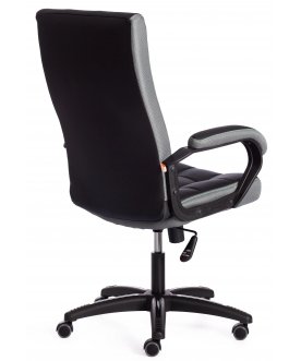 Офисное кресло Trendy кожзам черный / серый
