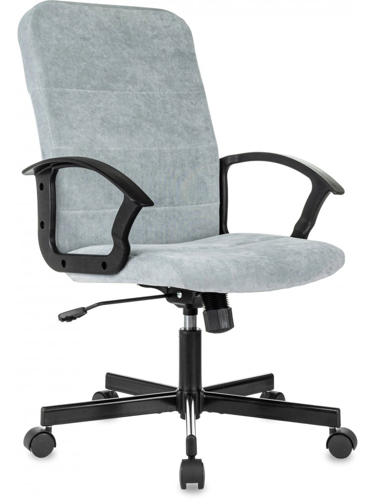 Компьютерное кресло Triest ткань серо-голубой