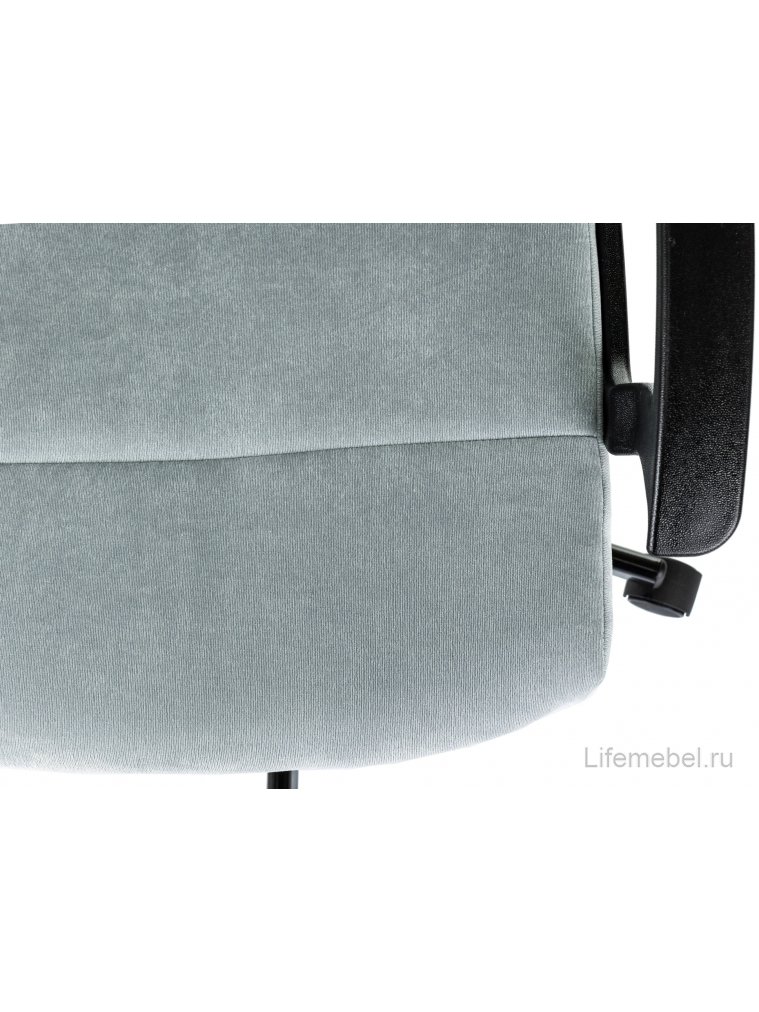 Компьютерное кресло Triest ткань серо-голубой