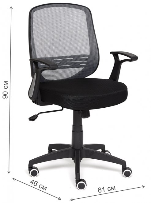 Компьютерное кресло Uno черный / серый