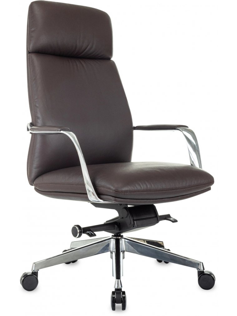 Компьютерное кресло Vega кожа коричневый