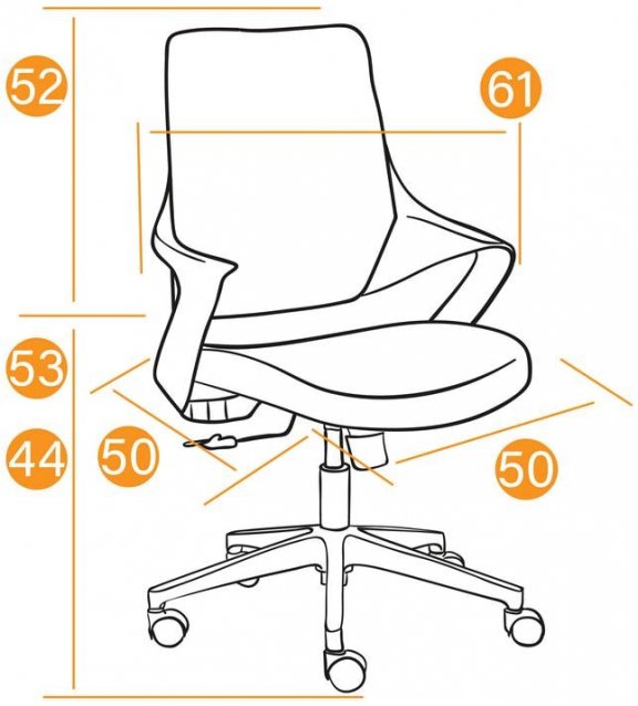 Компьютерное кресло Wave черный