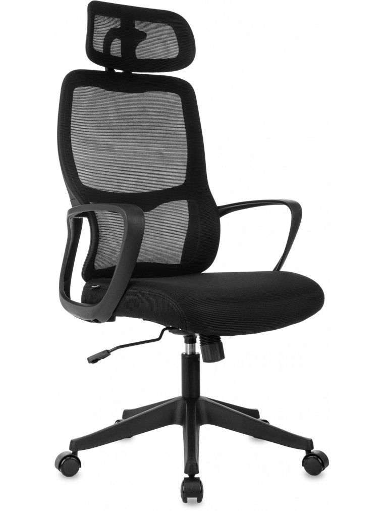Компьютерное кресло Wise сетка / ткань черный
