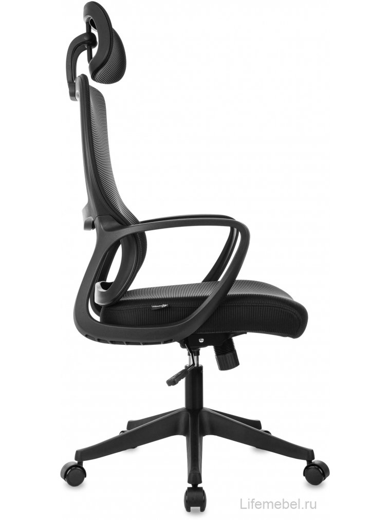 Компьютерное кресло Wise сетка / ткань черный