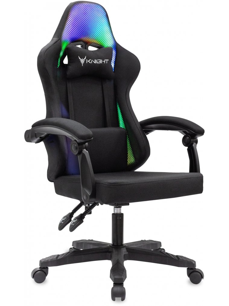 Компьютерное кресло Wolf RGB ткань черный