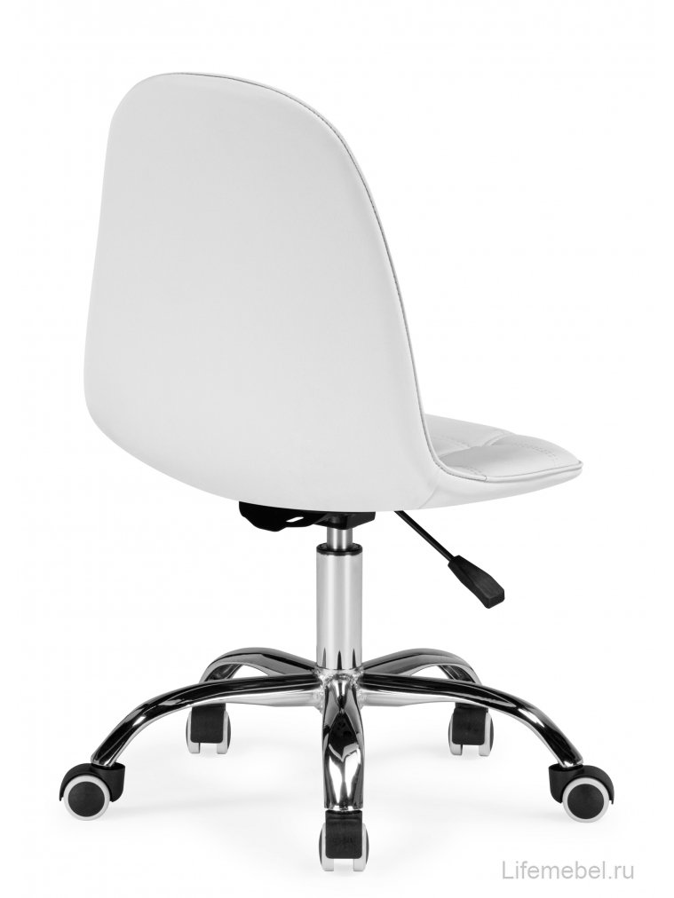 Компьютерное кресло Зельда белый / хром