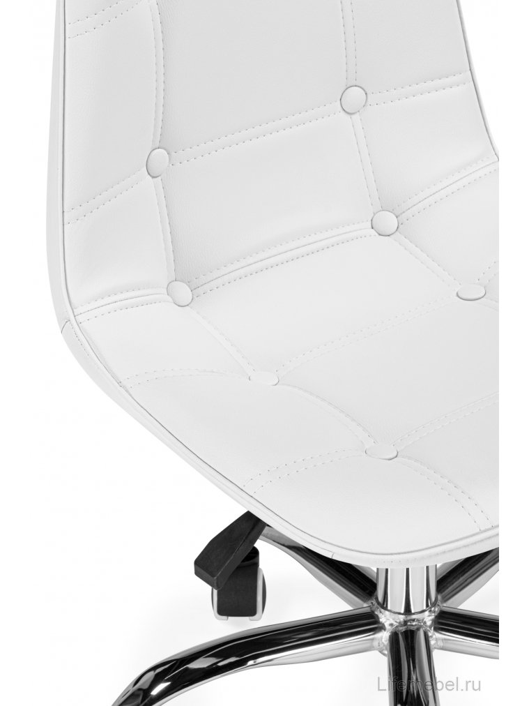 Компьютерное кресло Зельда белый / хром