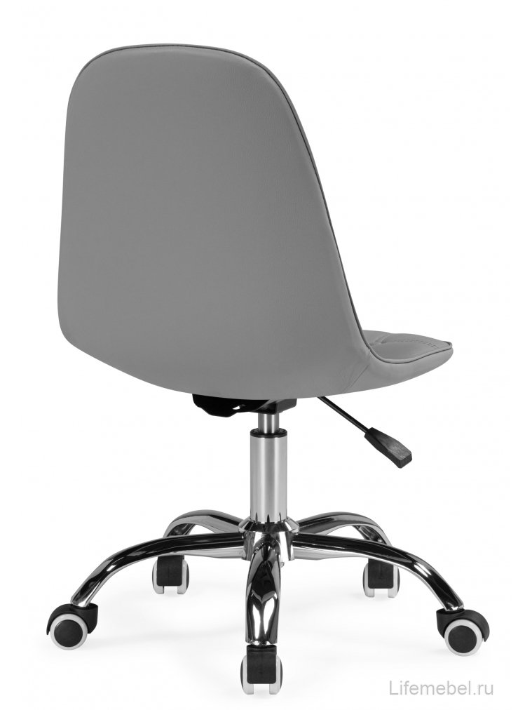 Компьютерное кресло Зельда светло-серый / хром