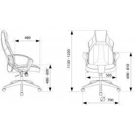 Компьютерное кресло Zombie 400