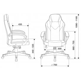 Компьютерное кресло Zombie Game 17