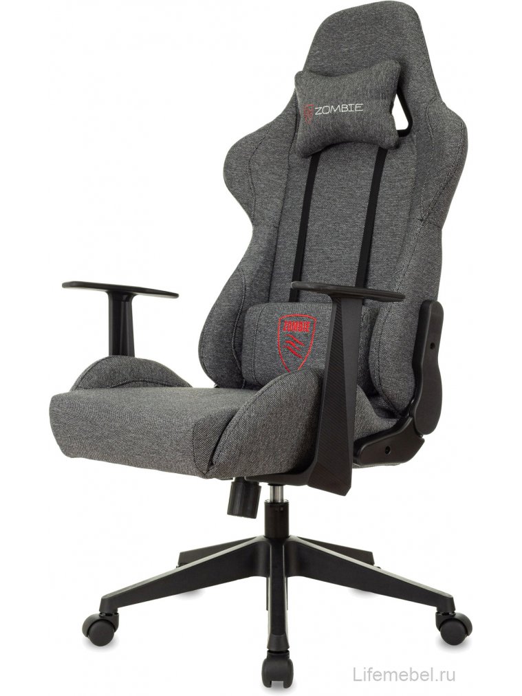 Компьютерное кресло Zombie Neo серый 3C1