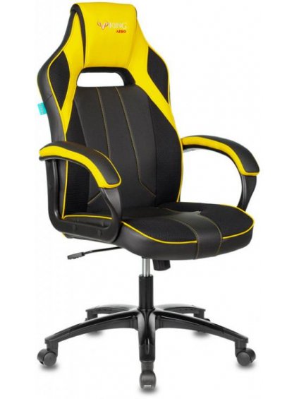 Компьютерное кресло Zombie Viking 2 Aero черное / желтое