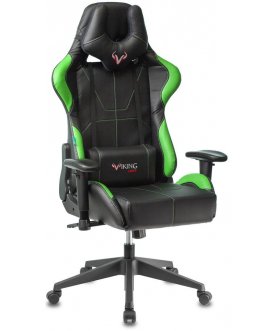 Компьютерное кресло Zombie Viking 5 Aero черный / салатовый
