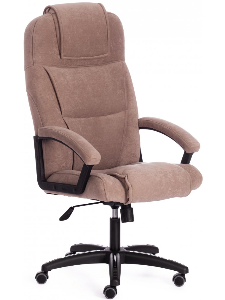 Компьютерное кресло Bergamo велюр бежевое