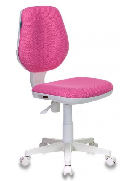 Кресло детское Бюрократ CH-W213 / TW-13A розовый / белый