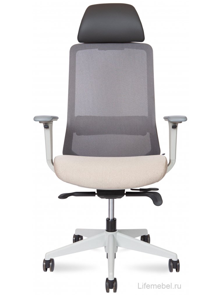 Компьютерное кресло Como серое / бежевое