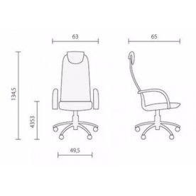 Кресло Hems черное