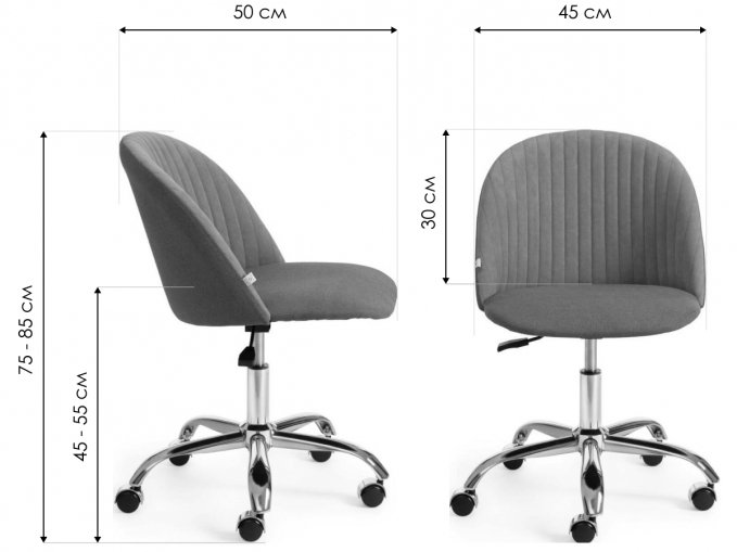 Компьютерное кресло Melody бирюзовое
