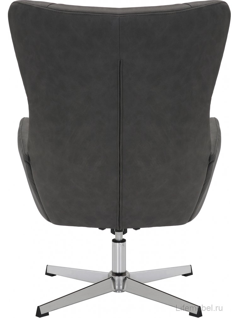 Кресло мягкое Everprof Apple ткань темно-серый