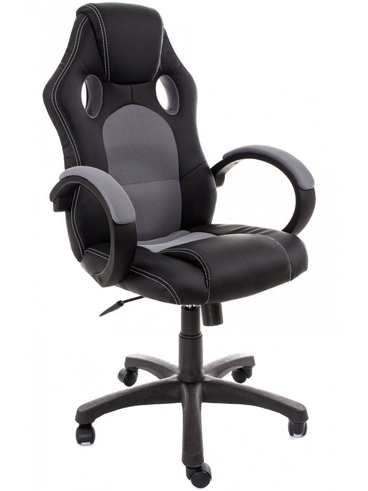 Кресло Racer GT черное / серое