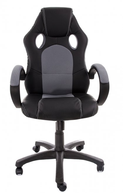 Кресло Racer GT черное / серое