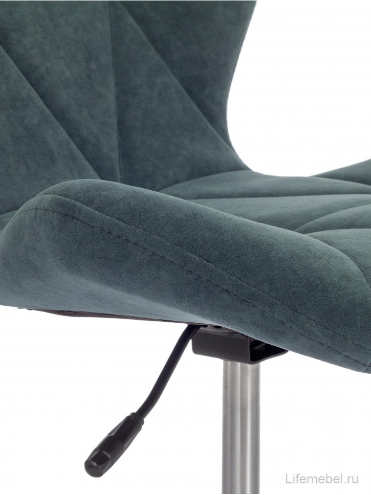 Компьютерное кресло Selfi велюр clermon малахит 089