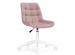 Компьютерное кресло Честер розовый / белый
