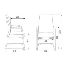 Офисное кресло Бюрократ JONS-LOW-V cashgrey