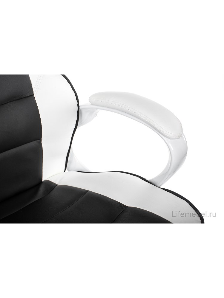 Компьютерное кресло Lider черно-белое