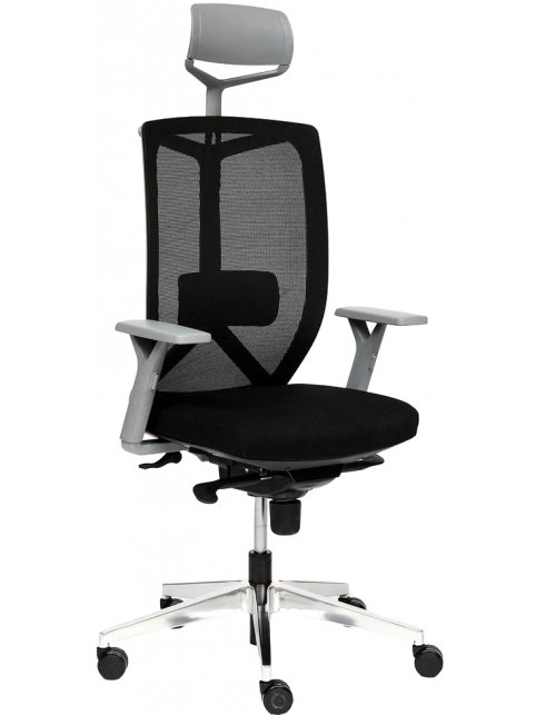 Компьютерное кресло Volo gray alu черный