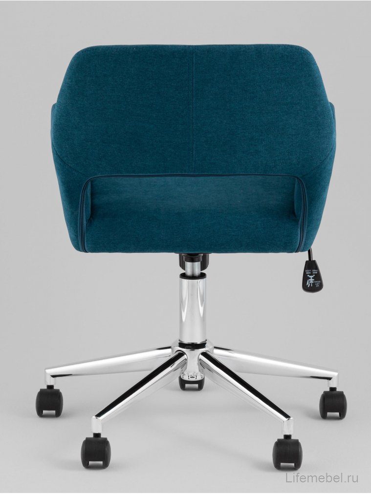Компьютерное кресло Амато рогожка синий