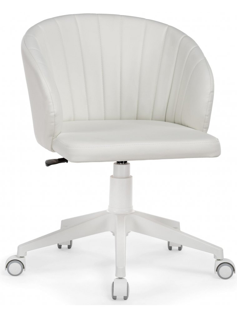 Компьютерное кресло Пард экокожа белый