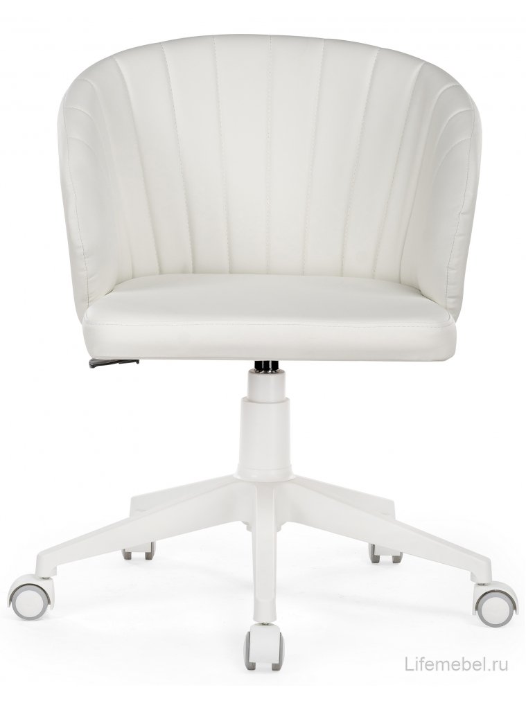 Компьютерное кресло Пард экокожа белый