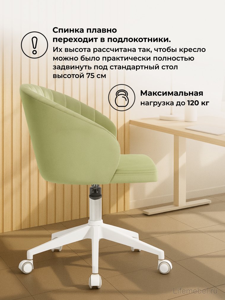 Компьютерное кресло Пард confetti green