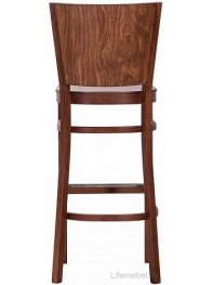 Барный стул Бергамо орех