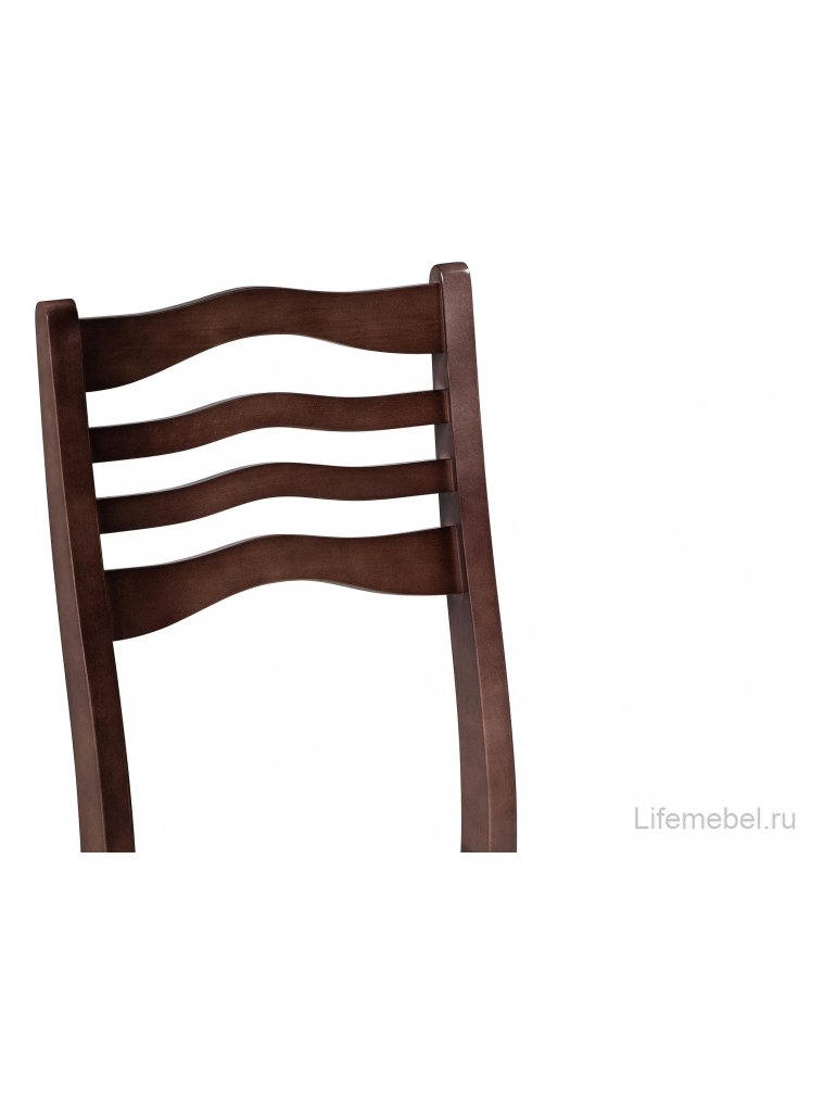 Деревянный стул Амадиу орех / камелия ромб 01