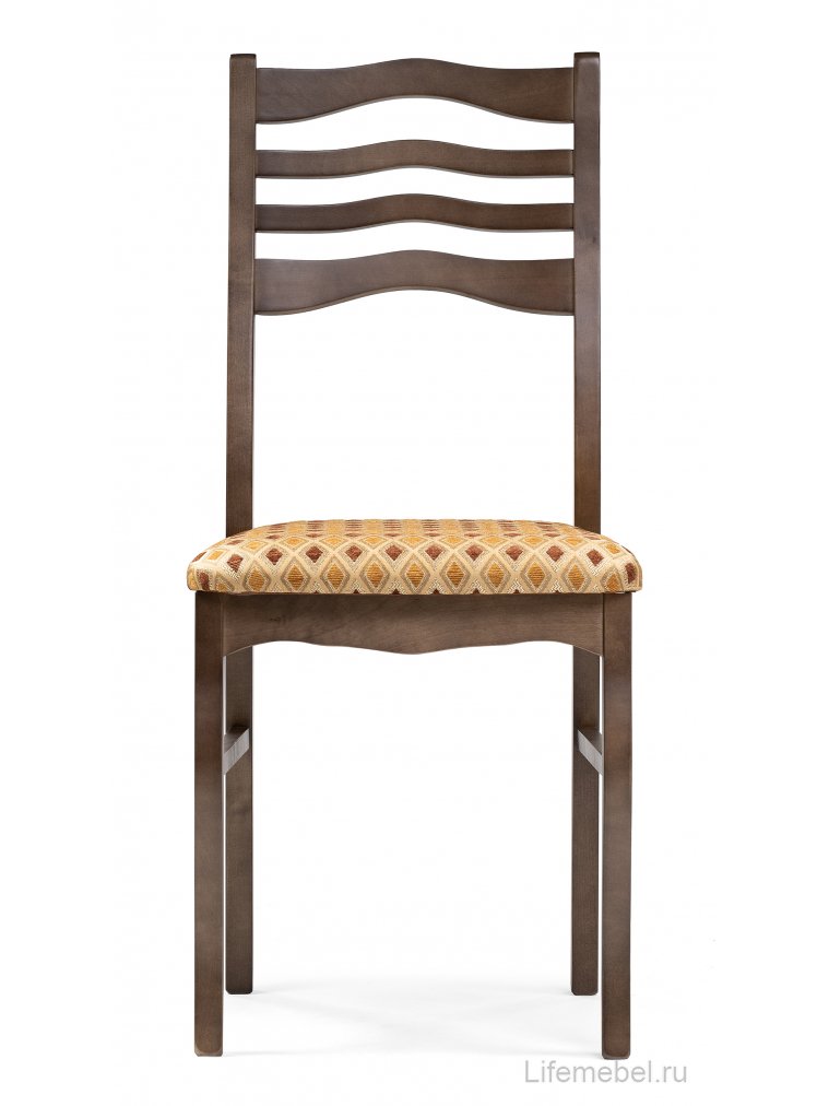 Деревянный стул Амадиу темно-коричневый