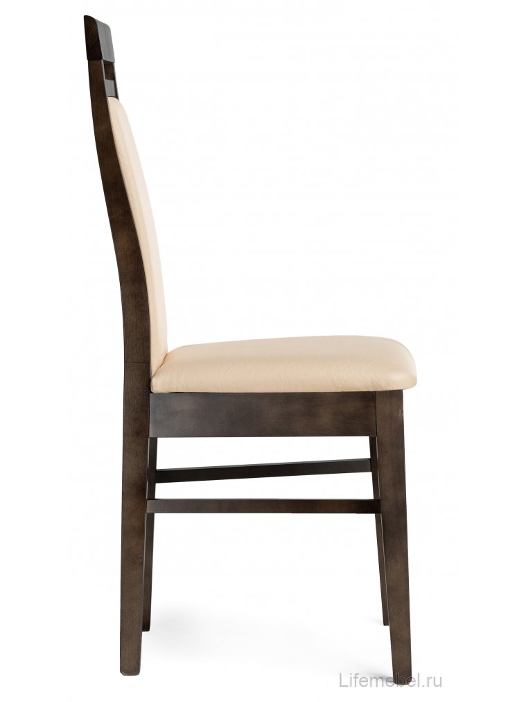 Деревянный стул Амиата орех / ваниль