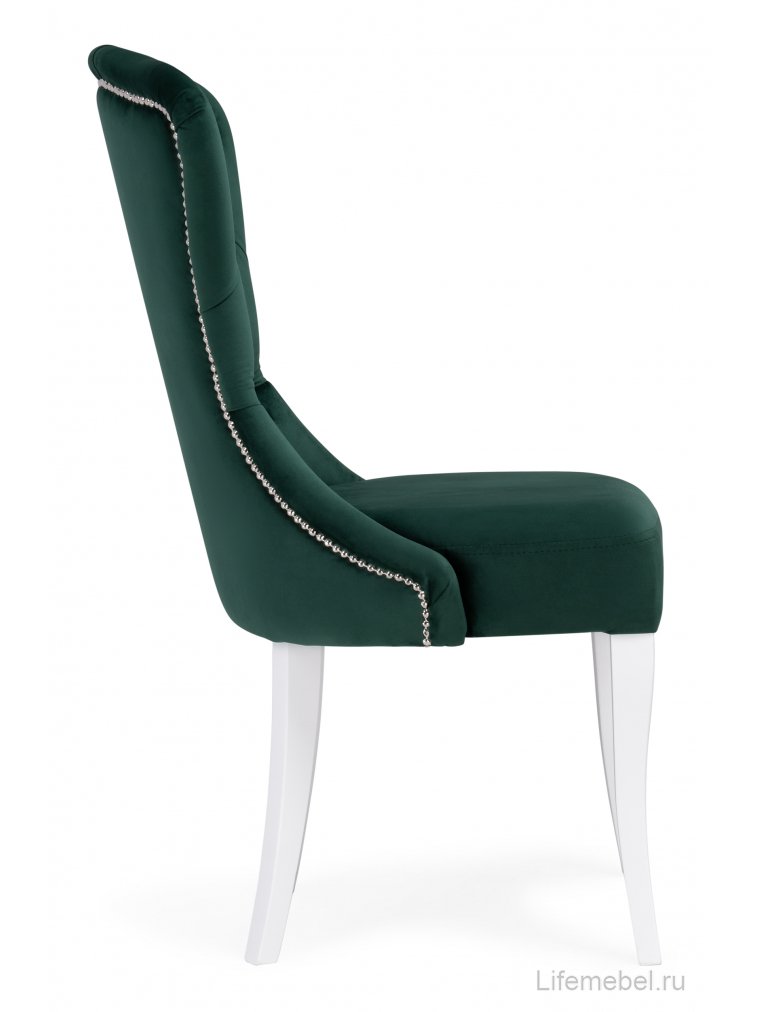 Деревянный стул Милано 1 зеленый / белый