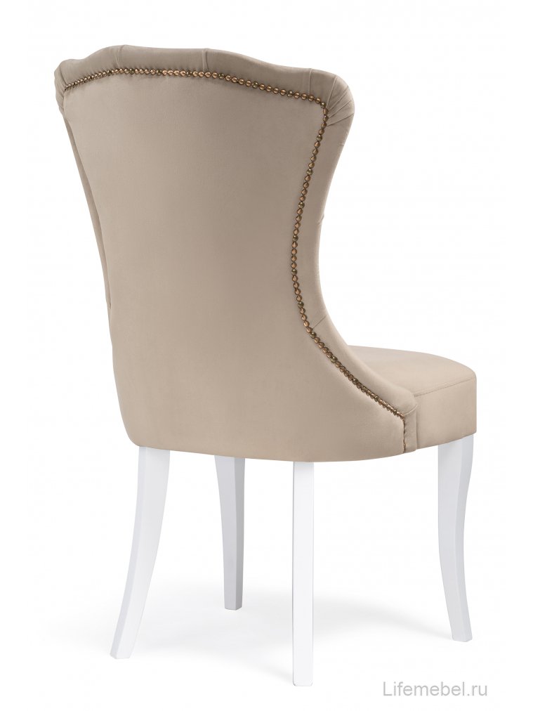Деревянный стул Милано 1 бежевый / белый