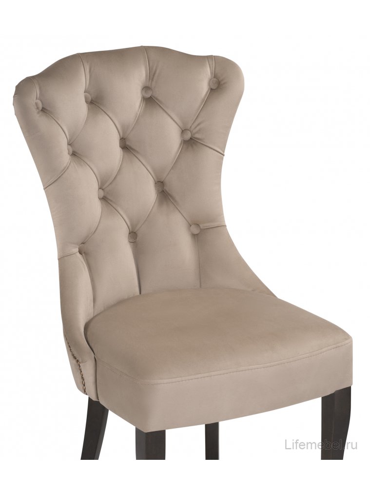 Деревянный стул Милано 1 бежевый / орех