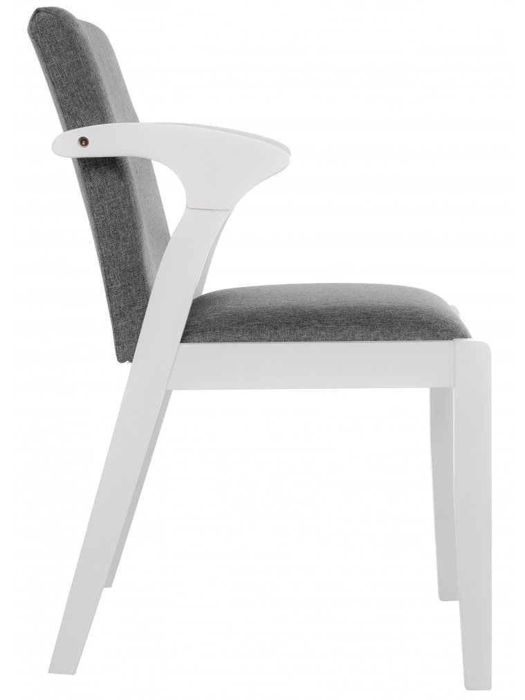 Деревянный стул Artis white / grey